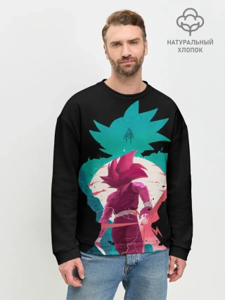 Мужской свитшот базовый / Goku boys