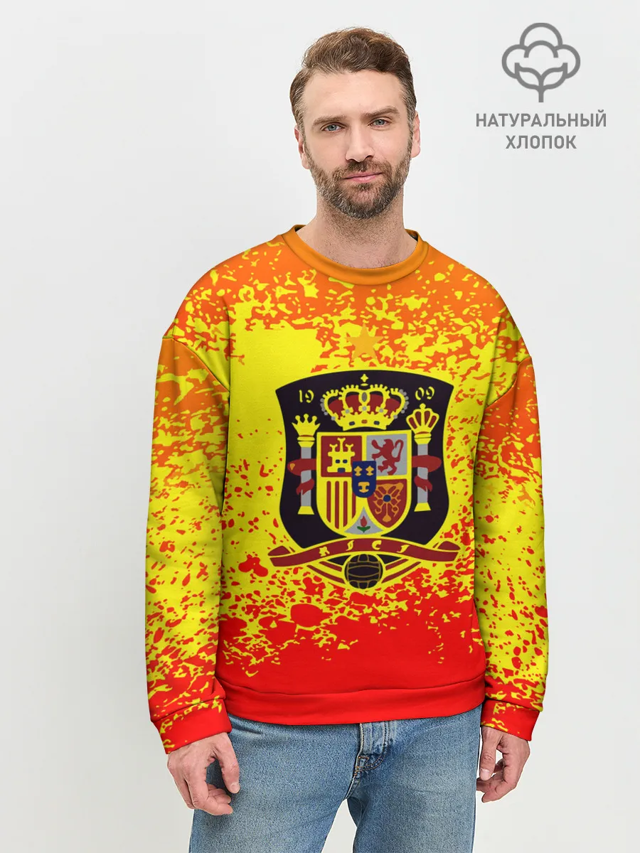 Мужской свитшот базовый / Сборная Испании