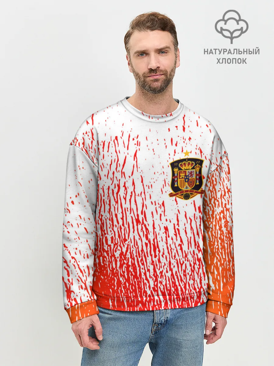 Мужской свитшот базовый / Сборная Испании