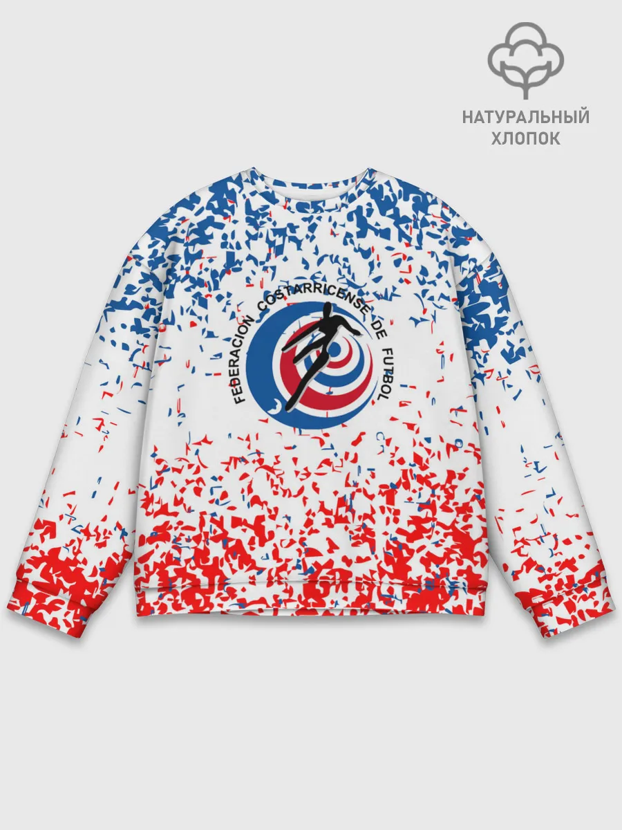Мужской свитшот базовый / Сборная Коста-Рики