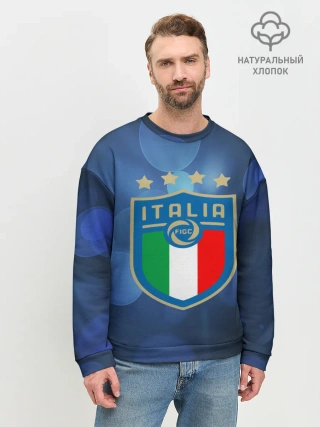Мужской свитшот базовый / Сборная Италии