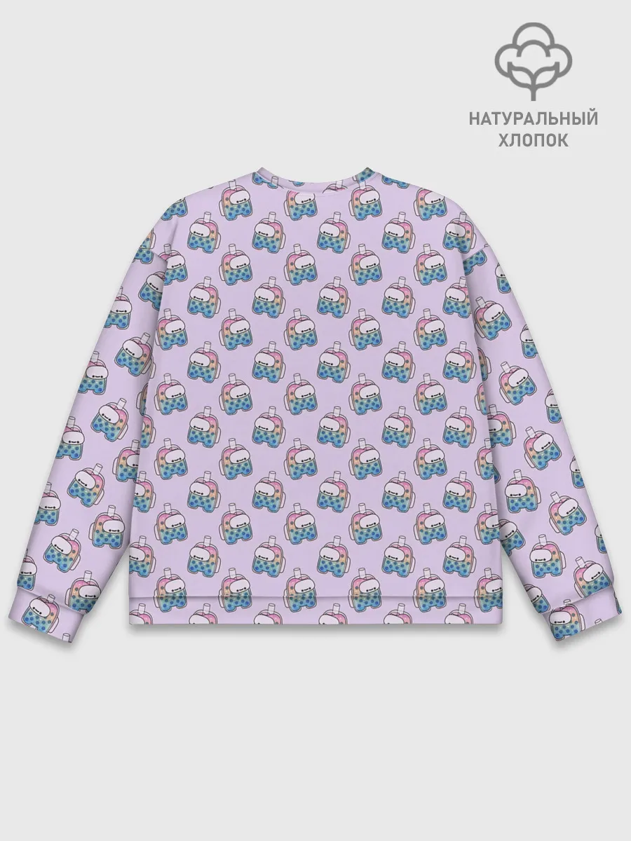 Мужской свитшот базовый / Among Us | Коктейль