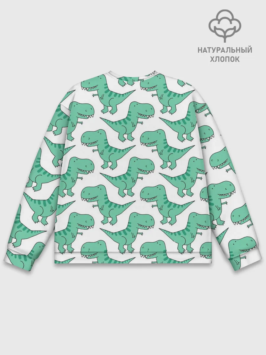 Мужской свитшот базовый / Динозавры