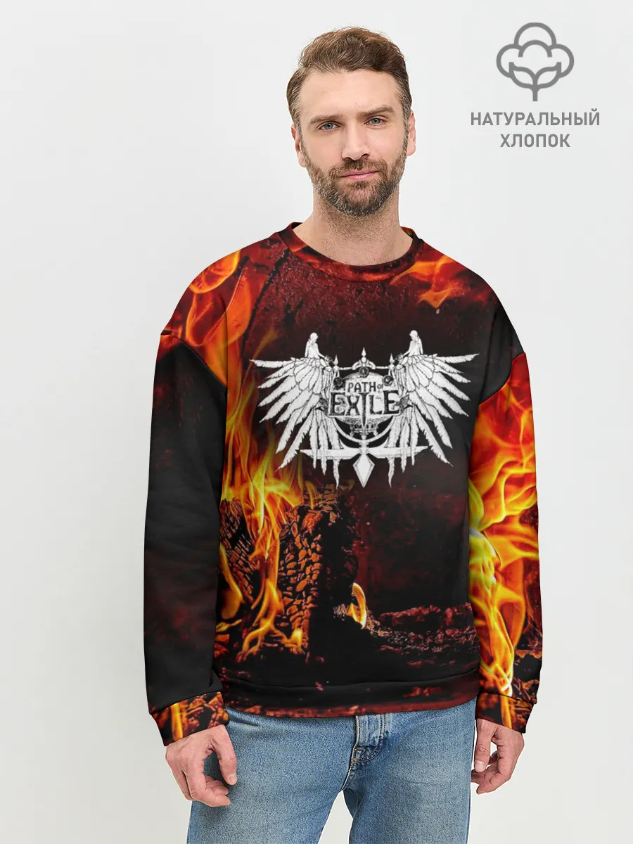 Мужской свитшот базовый / Path of Exile $$$