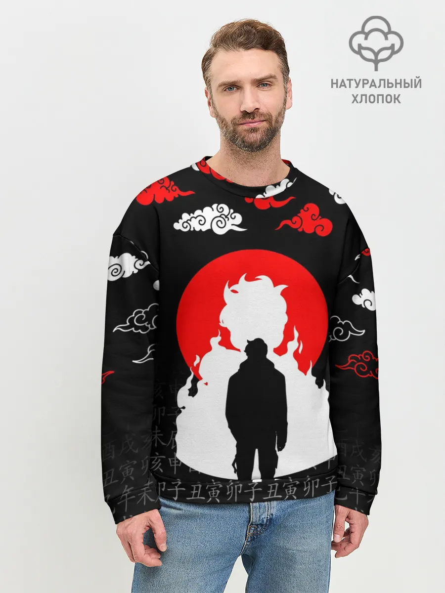 Мужской свитшот базовый / СОН ДЖИН ВУ / SOLO LEVELING