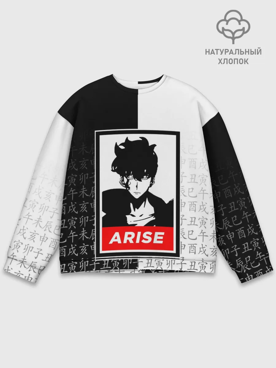 Мужской свитшот базовый / СОН ДЖИН ВУ / SOLO LEVELING