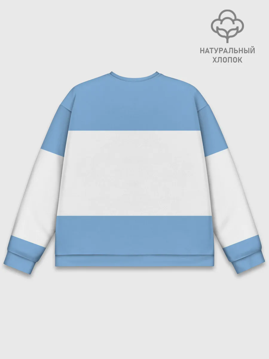 Мужской свитшот базовый / Сборная Аргентины