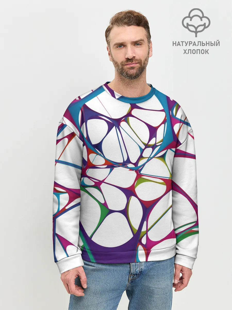 Мужской свитшот базовый / Нейроны