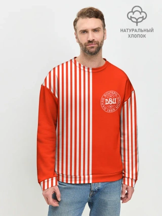 Мужской свитшот базовый / Сборная Дании.