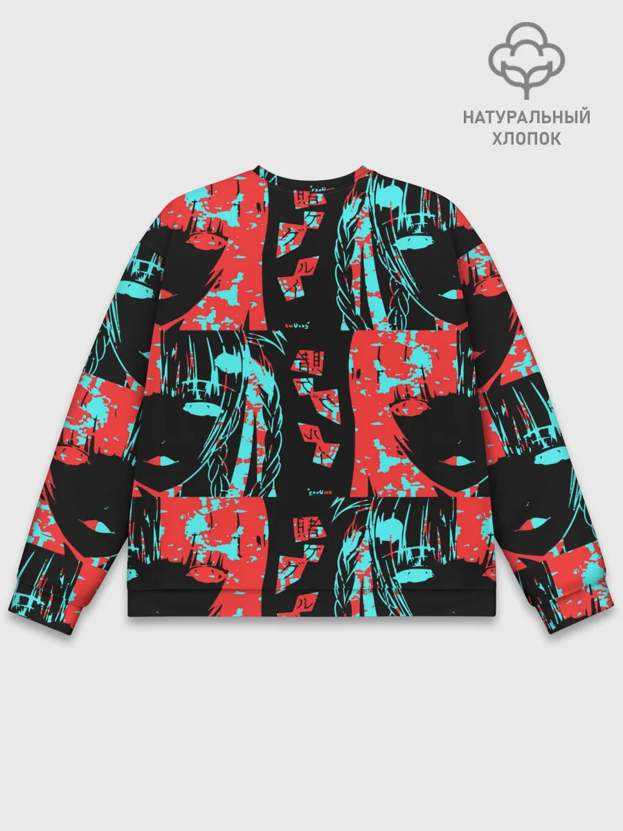 Мужской свитшот базовый / Kakegurui Безумный азарт