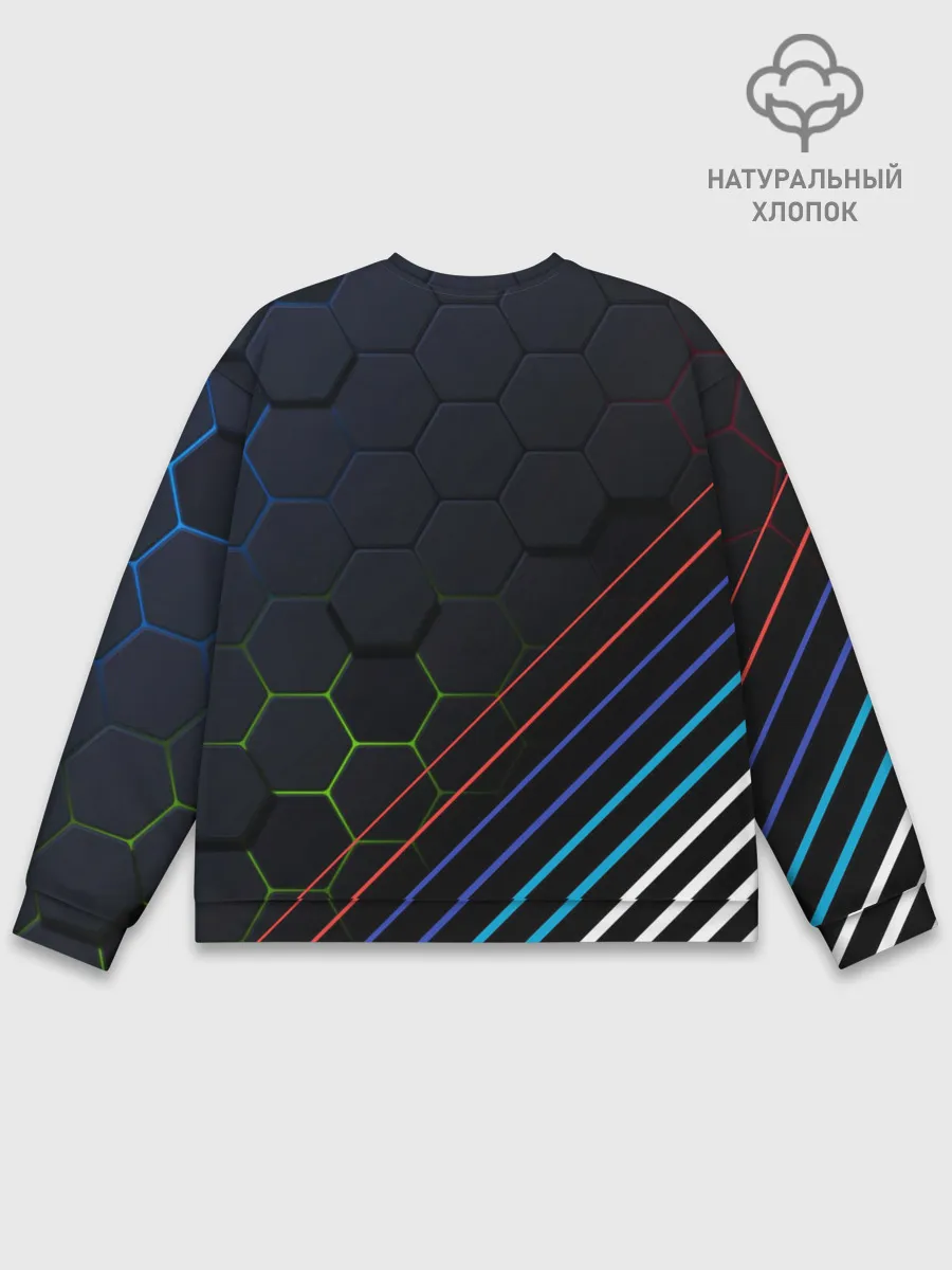 Мужской свитшот базовый / BMW / БМВ / M COMPETITION