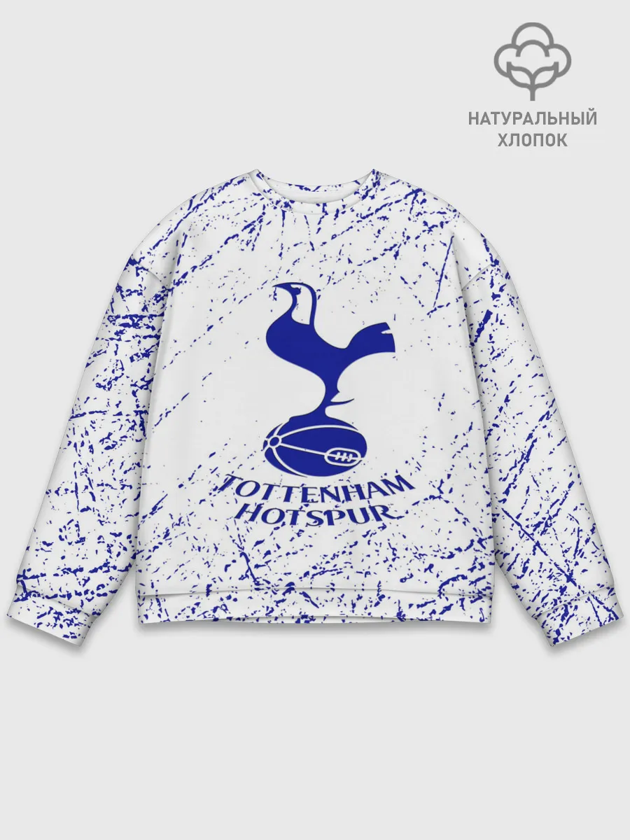 Мужской свитшот базовый / tottenham.