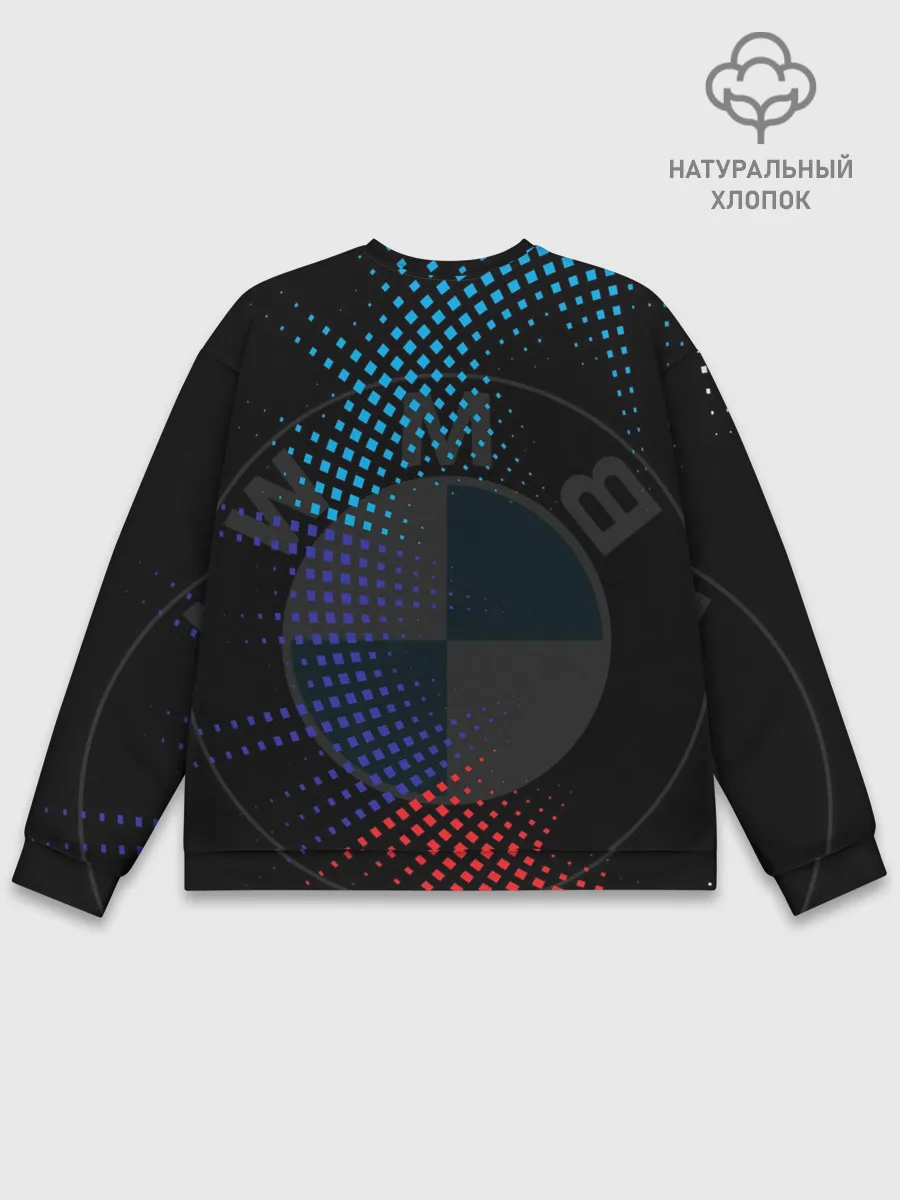 Мужской свитшот базовый / BMW / БМВ / M COMPETITION