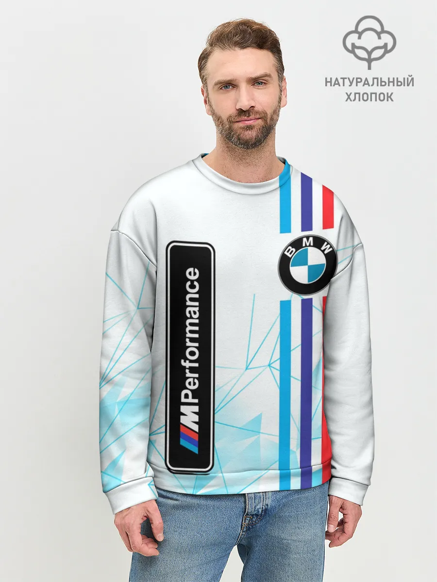 Мужской свитшот базовый / BMW / БМВ / M PERFORMANCE