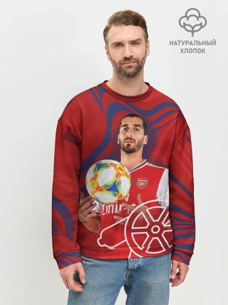 Мужской свитшот базовый / Henrikh Mkhitaryan | Arsenal