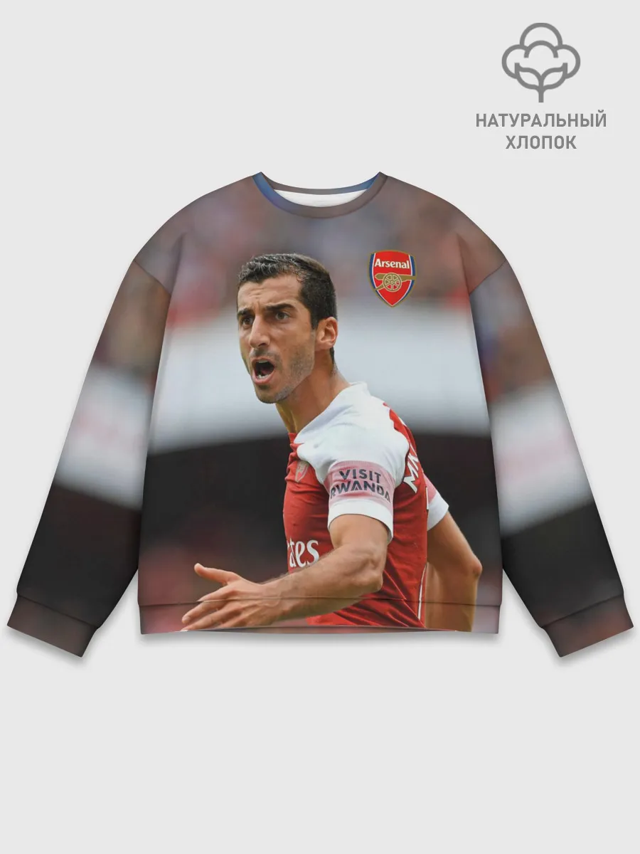 Мужской свитшот базовый / H. Mkhitaryan | Arsenal