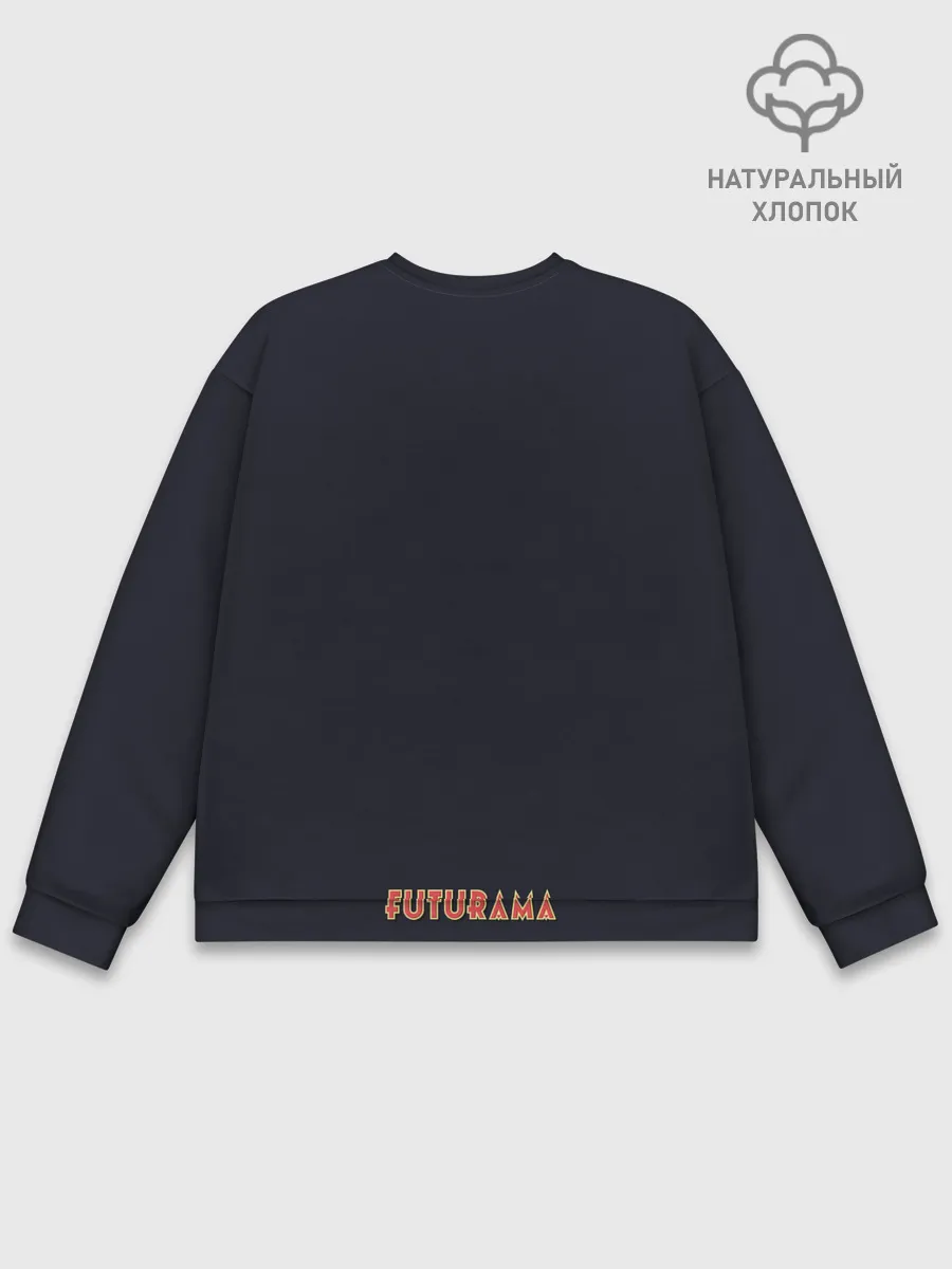 Мужской свитшот базовый / Back to Futurama