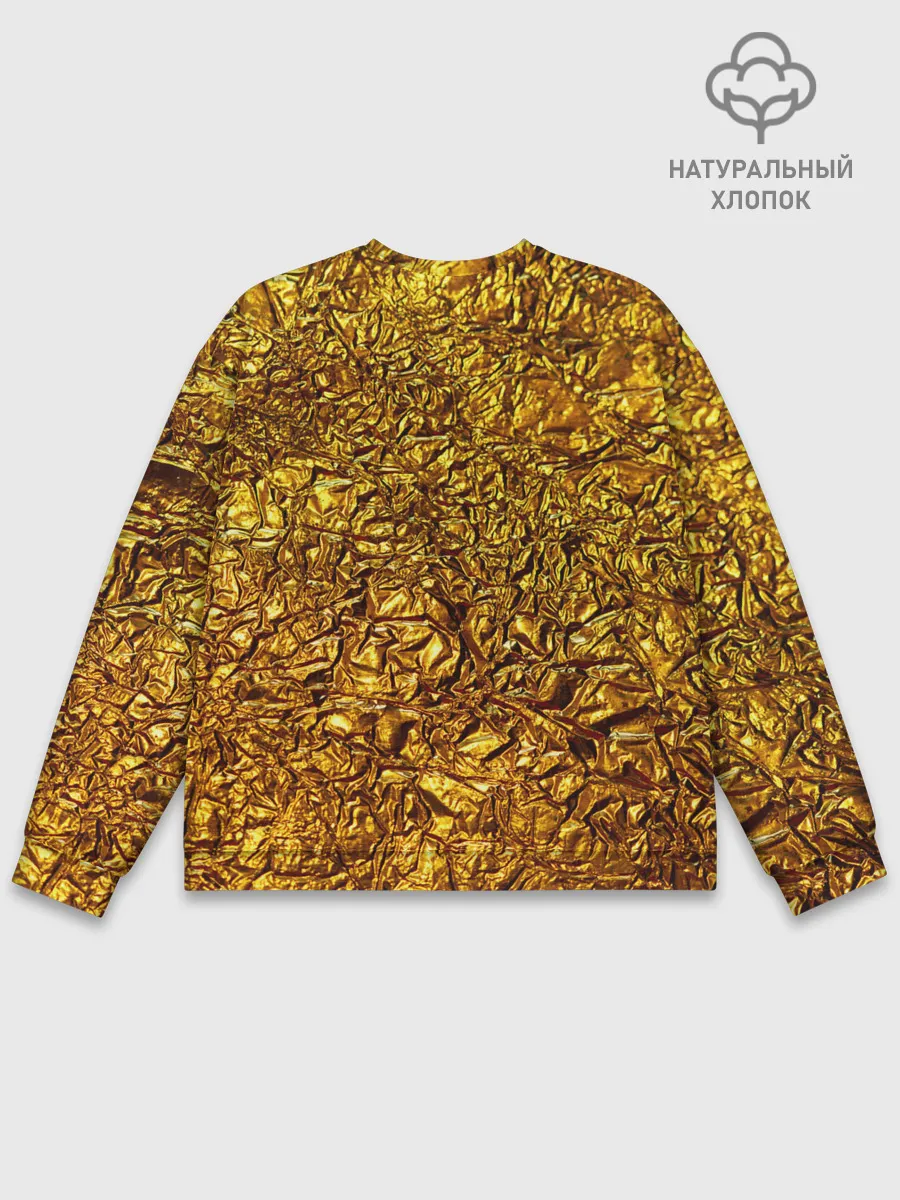 Мужской свитшот базовый / Сусальное золото
