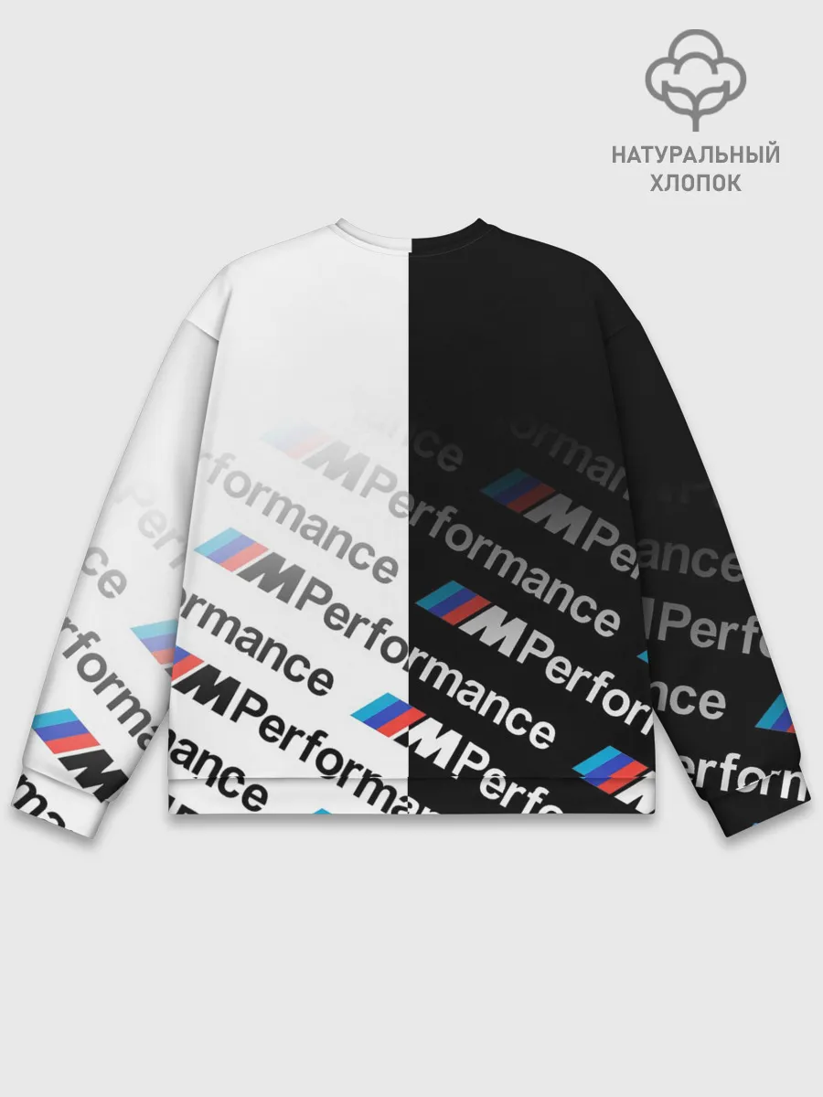 Мужской свитшот базовый / BMW / M PERFORMANCE ГРАДИЕНТ