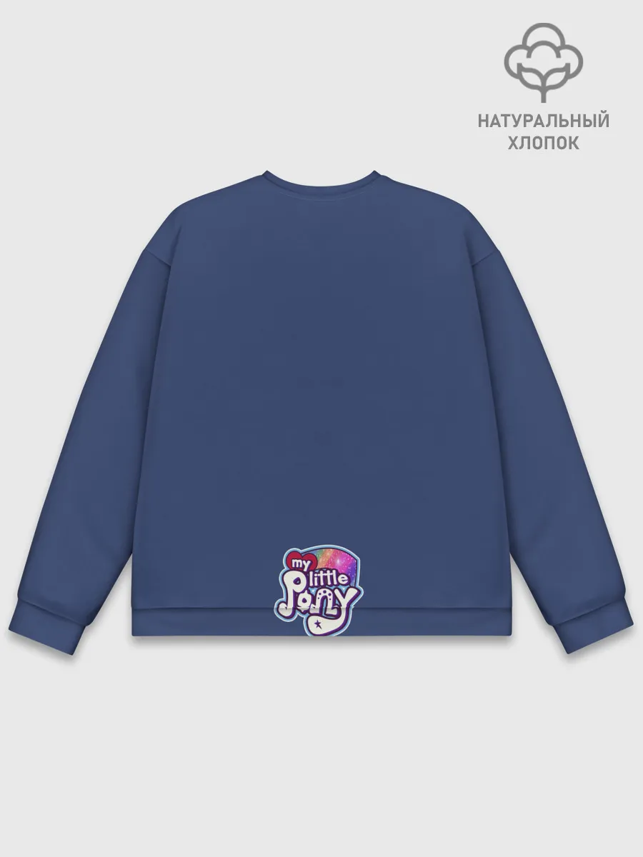 Мужской свитшот базовый / Эплджек в алмазах