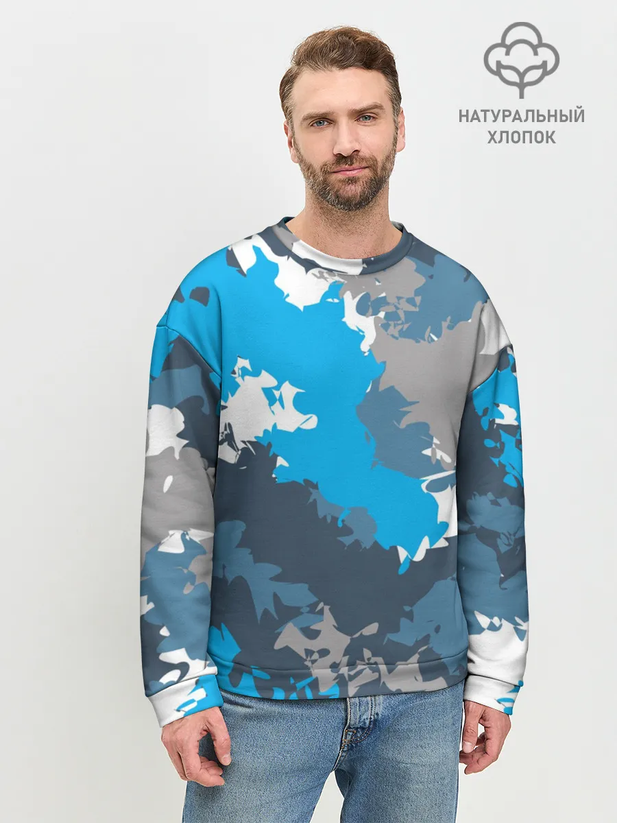 Мужской свитшот базовый / Камуфляж