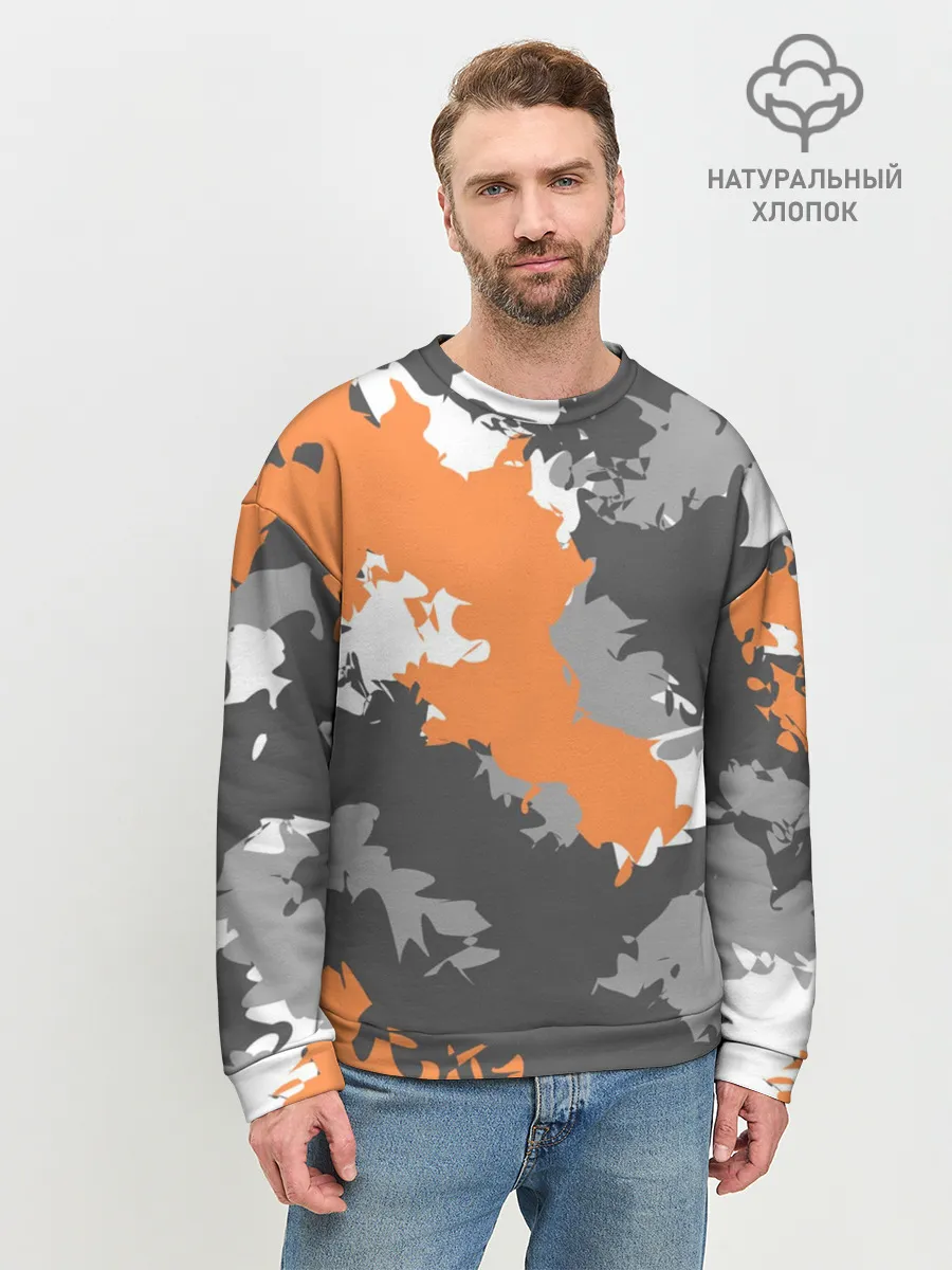 Мужской свитшот базовый / Камуфляж