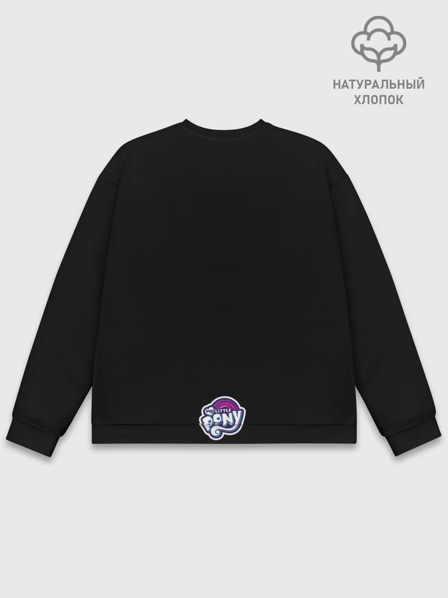 Мужской свитшот базовый / Радуга Дэш х Пинк Флойд