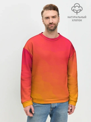 Мужской свитшот базовый / Градиент