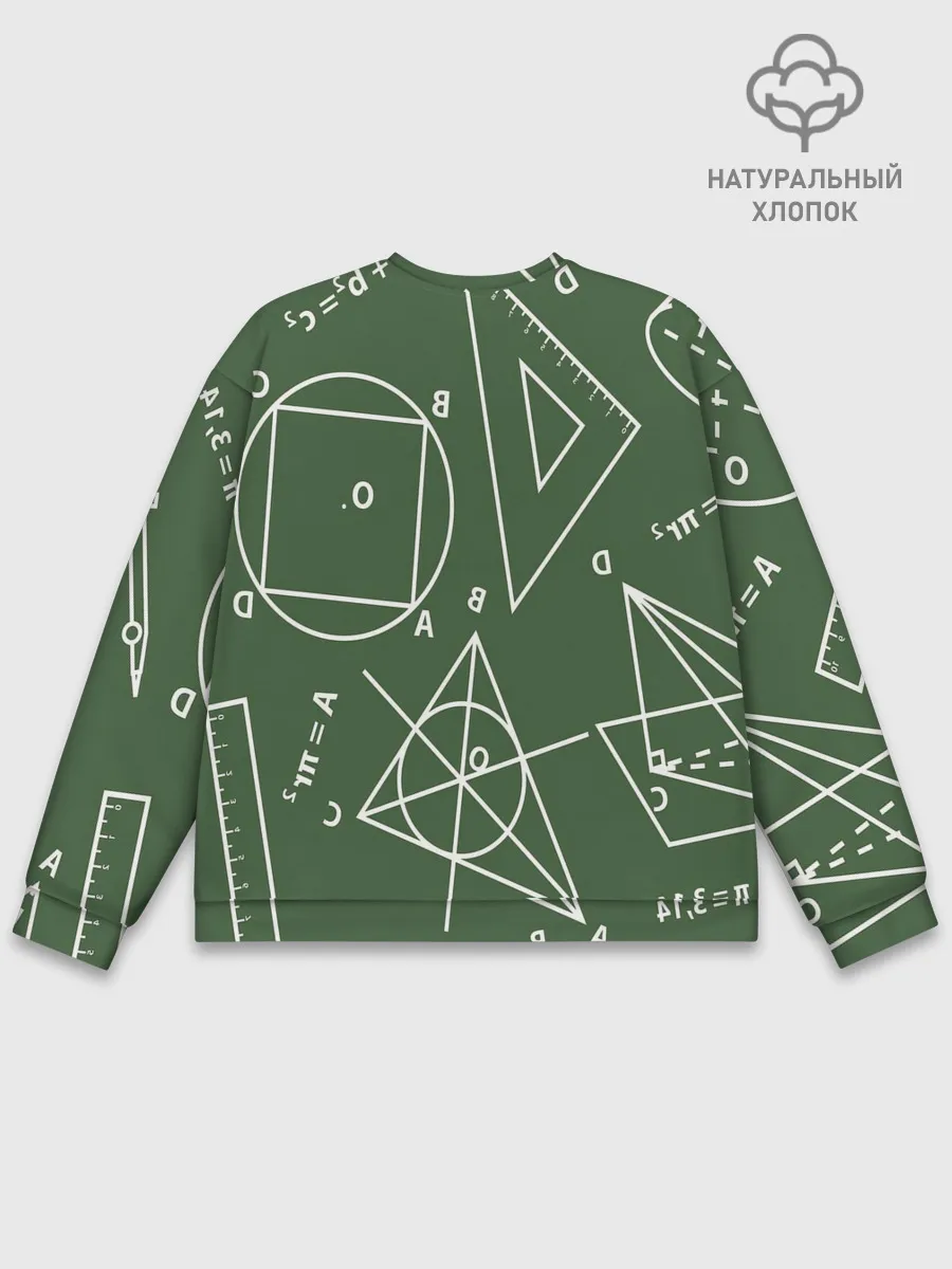 Мужской свитшот базовый / Геометрия теоремы и признаки