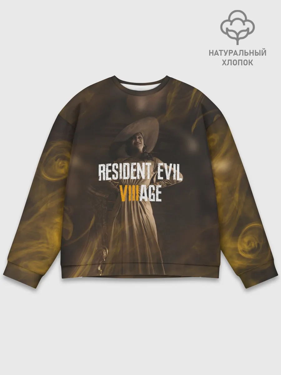 Мужской свитшот базовый / RESIDENT EVIL VILLAGE | ЛЕДИ ДИМИТРЕСКУ