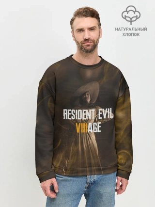 Мужской свитшот базовый / RESIDENT EVIL VILLAGE | ЛЕДИ ДИМИТРЕСКУ