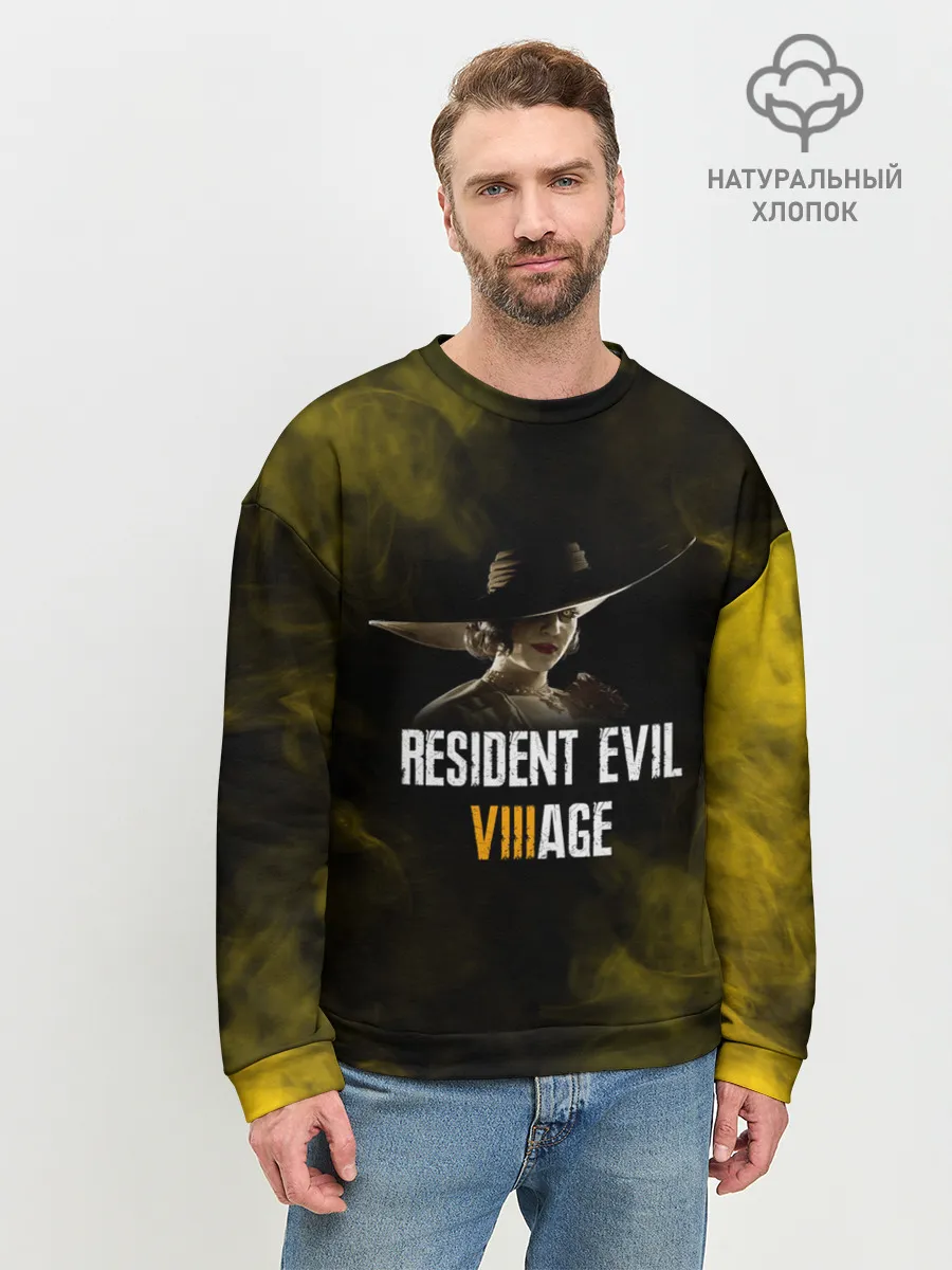 Мужской свитшот базовый / RESIDENT EVIL VILLAGE | LADY DIMITRESCU