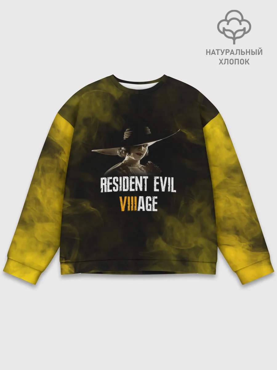 Мужской свитшот базовый / RESIDENT EVIL VILLAGE | LADY DIMITRESCU