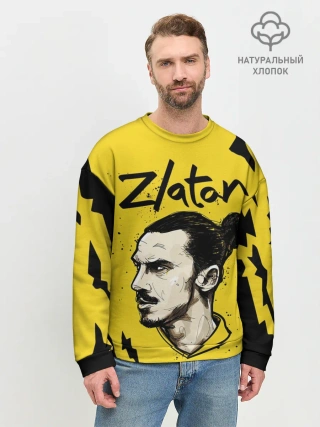 Мужской свитшот базовый / ЗЛАТАН ИБРАГИМОВИЧ / ZLATAN
