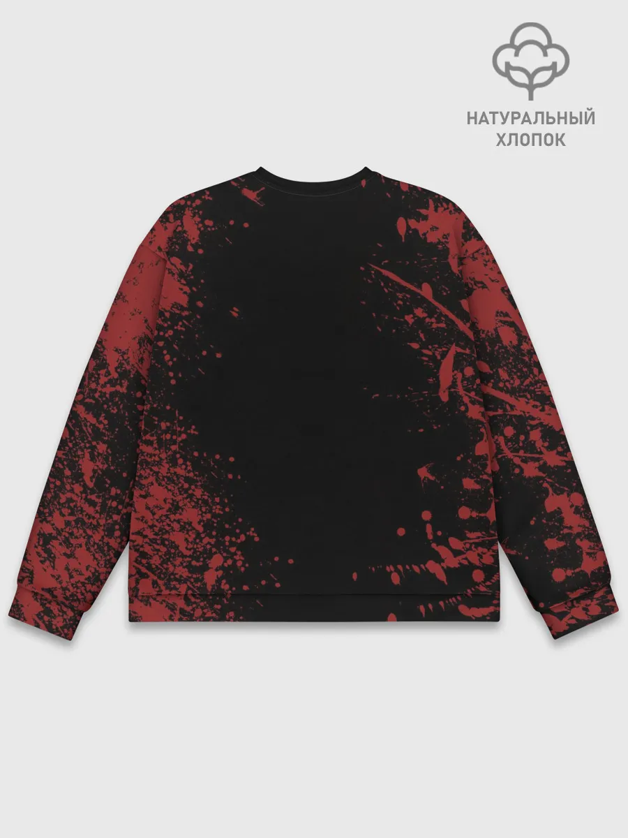 Мужской свитшот базовый / Resident Evil Village логотип