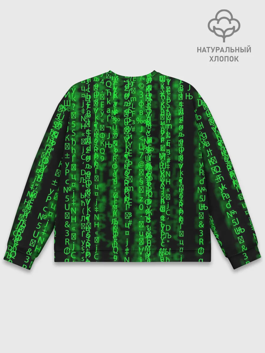 Мужской свитшот базовый / Программная ошибка Баг 3D