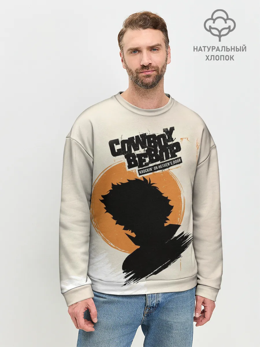 Мужской свитшот базовый / Cowboy Bebop, Спайк Шпигель