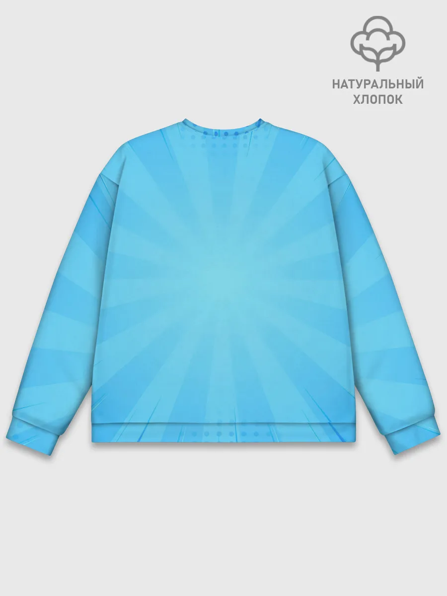 Мужской свитшот базовый / Магна Свинг | Чёрный Клевер