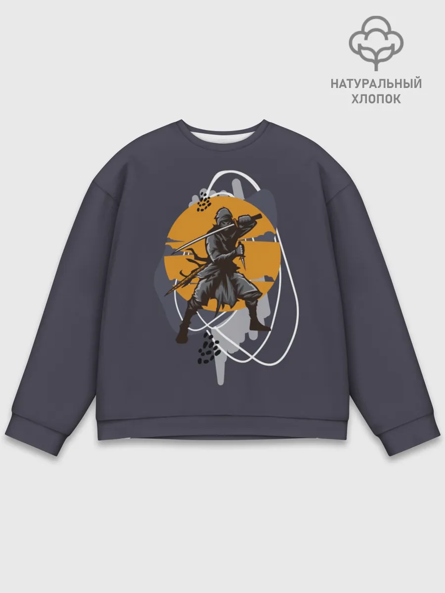 Мужской свитшот базовый / Ниндзя