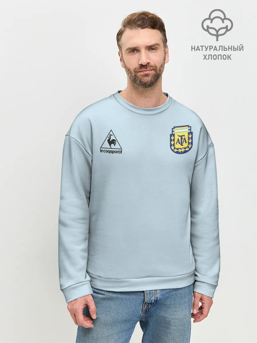 Мужской свитшот базовый / Диего Марадона