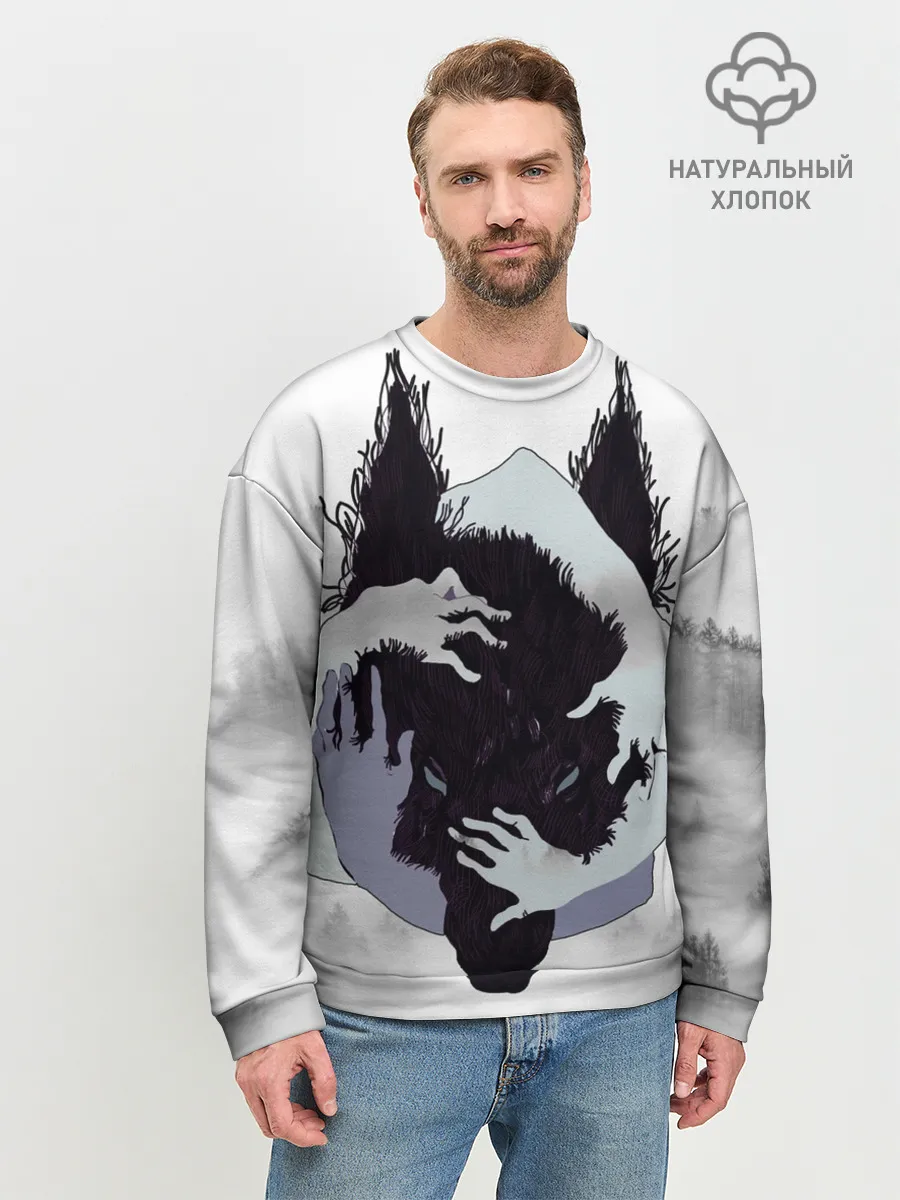 Мужской свитшот базовый / ВОЛК | WOLF