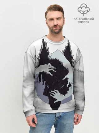 Мужской свитшот базовый / ВОЛК | WOLF