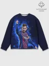 Мужской свитшот базовый / Lionel Messi | Barcelona | 10