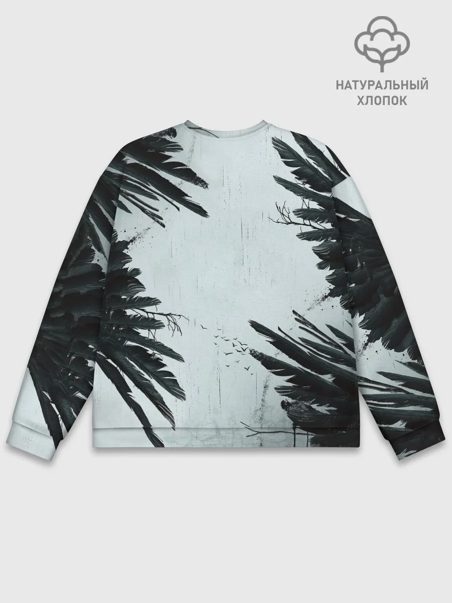 Мужской свитшот базовый / Resident Evil Village. Crow