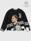 Мужской свитшот базовый / КРИШТИАНУ РОНАЛДУ / JUVENTUS