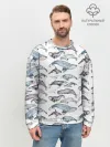 Мужской свитшот базовый / киты паттерн