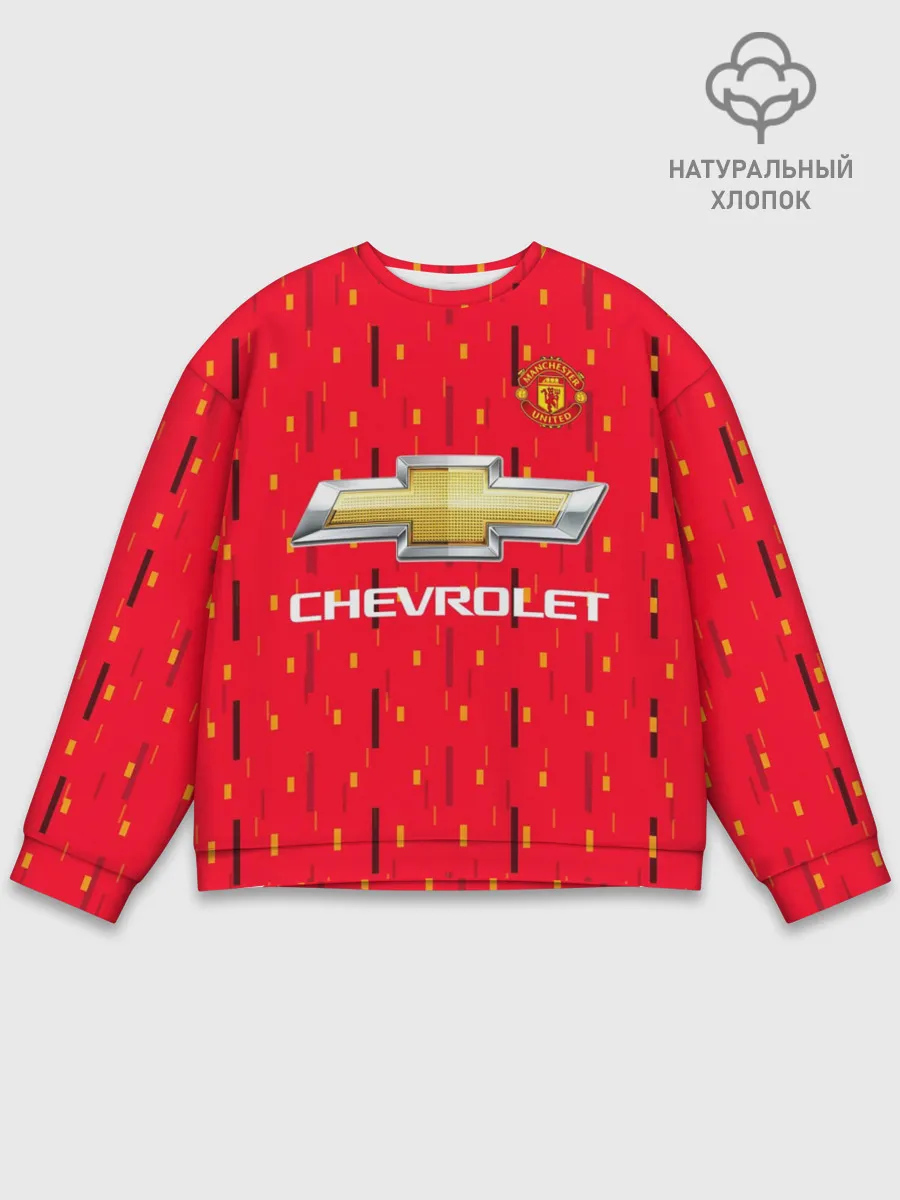 Мужской свитшот базовый / Форма Манчестер - Роналду