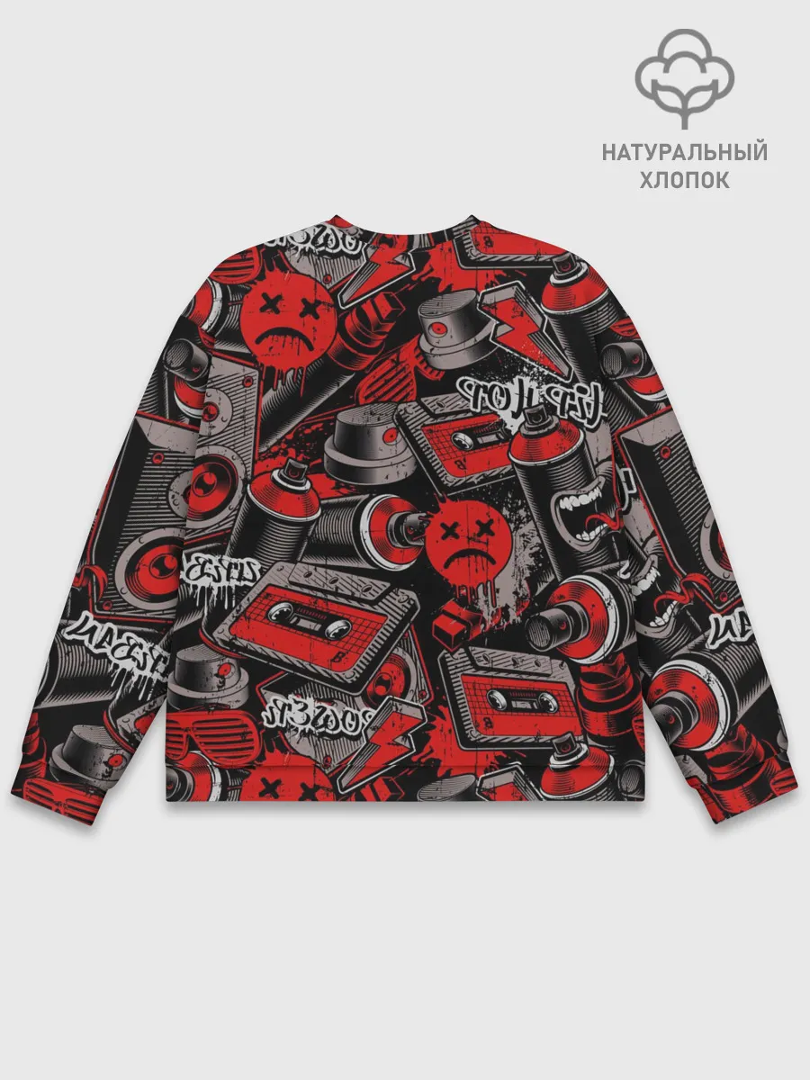 Мужской свитшот базовый / Hip hop Urban style