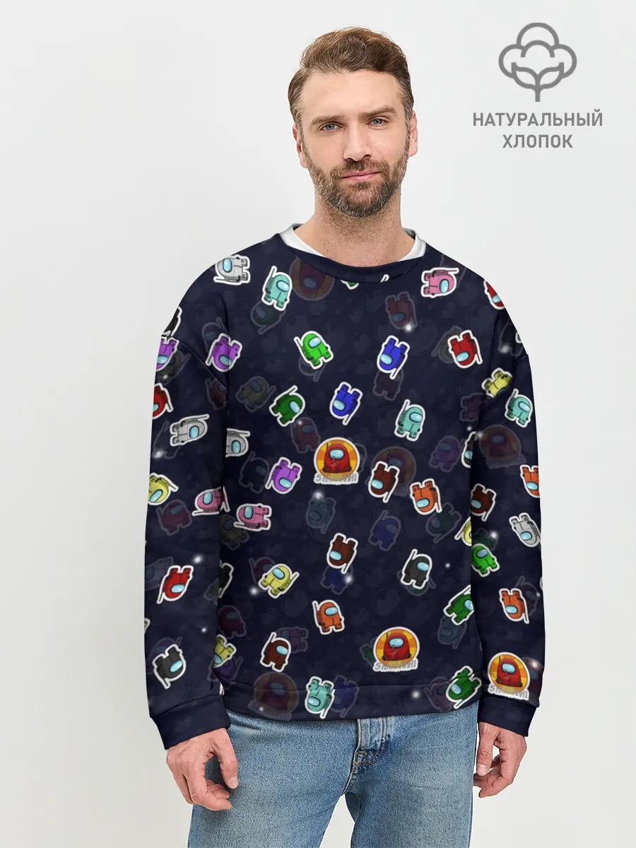 Мужской свитшот базовый / Among Us