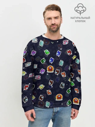 Мужской свитшот базовый / Among Us